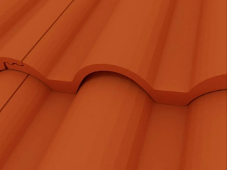 Danubia tehlovo červená odvetrávacia 