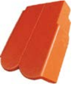 Rundo tehlovočervená krajný pravá